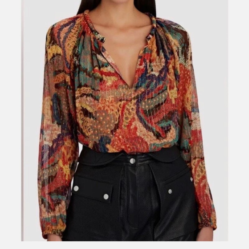A.L.C. Dana Blouse size 10